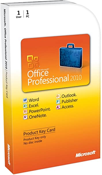 Office Professional 2010 Key Card (1pc/1user) [Download]