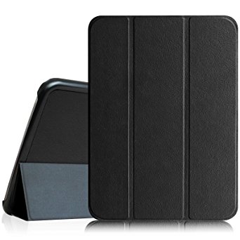 Fintie Samsung Galaxy Tab 4 10.1 (10-Inch) / Tab 4 Nook 10.1 Smart Shell Case - Ultra Slim Lightweight Stand Cover with Auto Sleep/Wake Feature (Will Not Fit Samsung Galaxy Tab 3 10.1), Black