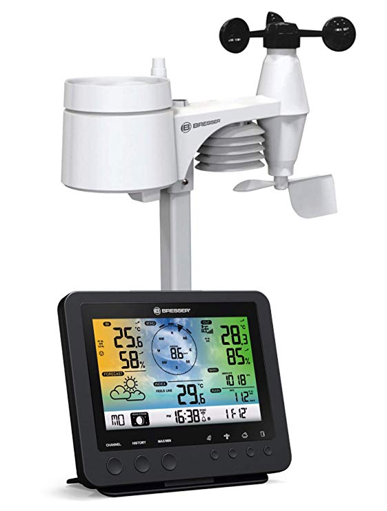 Bresser Wetter Center 5-in-1 WiFi Profi-Sensor