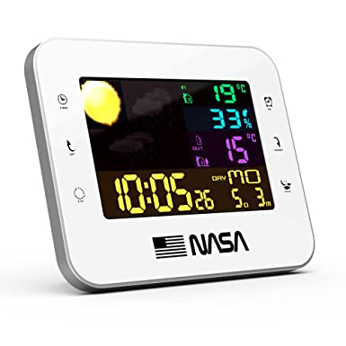 Nasa WS500 Weather Station with USB Cable - White