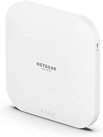 NETGEAR Wireless Access Point (WAX620) - WiFi 6 Dual-Band AX3600 Speed | Up to 256 Client Devices | 1x2.5G Ethernet LAN Port | 802.11ax | Insight Remote Management | PoE  | Power Adapter not Included