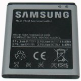Samsung 1850mA Li-Ion Standard Battery for T-Mobile Samsung Galaxy S II Hercules T989 - Non-Retail Packaging - Silver