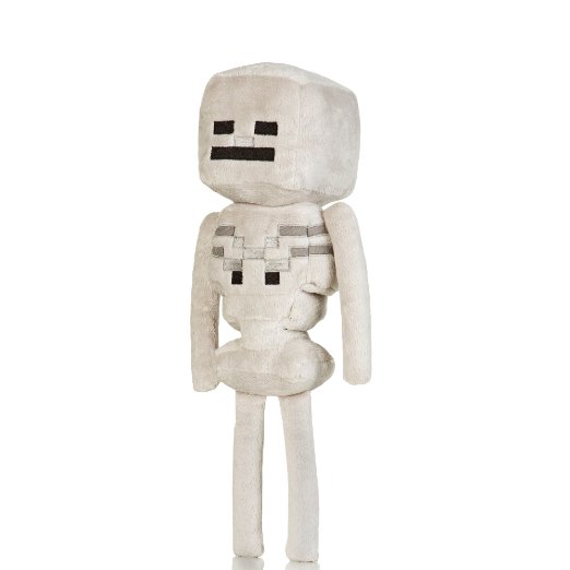Jinx Minecraft 12 Skeleton Plush