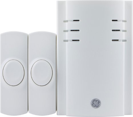 GE 19300 Wireless Door Chime Plugs into Wall Outlet and Makes 8 Sounds