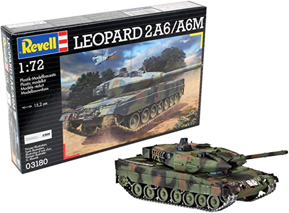 Revell of Germany Leopard 2 A6M Plastic Model Kit