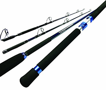 Okuma NOMAD Travel Spinning Rod (30 -60 Lbs, 7-Feet, Medium-Heavy)