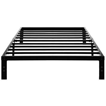 45Min 14 Inch Platform Bed Frame/Easy Assembly Mattress Foundation/Heavy Duty Steel Slat/Noise Free/No Box Spring Needed, King/Queen/TXL (Twin XL)