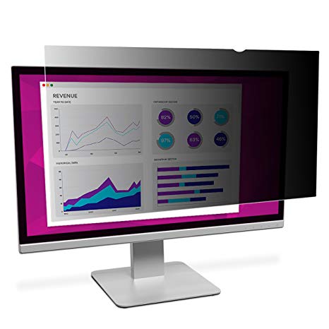 3M HC238W9B High Clarity Privacy Filter for 23.8" Widescreen Monitor (16:9 Aspect Ratio)