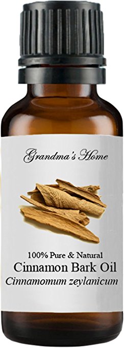 Grandma's Home Essential Oils - 100% Pure Therapeutic Grade (Cinnamon (Bark), 30 mL)