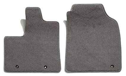Premier Custom Fit 2-piece Front Carpet Floor Mats for Toyota Tundra (Premium Nylon, Gray)