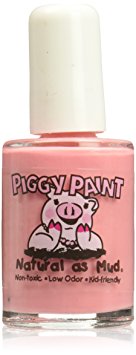 Piggy Paint 100% Non-toxic Girls Nail Polish - Low Odor for Kids - Angel Kisses