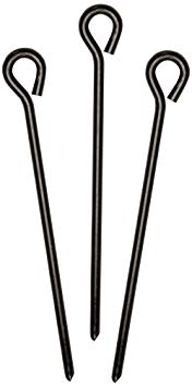 DeepRoot Arbortie Steel Eye Stake for Staking Trees, 15-Inch (24 Pack)