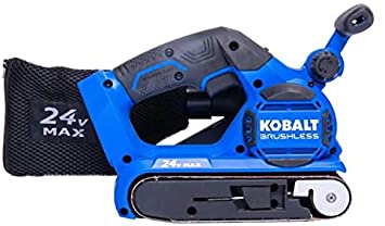Kobalt Kobalt 24V MAX 24-Volt Brushless Cordless Belt Sander (Bare Tool)