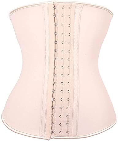 YIANNA Women's Underbust Latex Sport Girdle Waist Trainer Corsets Hourglass Body Shaper