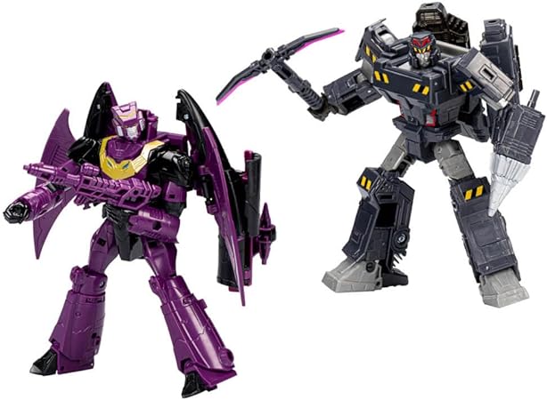 Transformers Toys Legacy Evolution Miner Megatron & Senator Ratbat Rise of Tyranny 2-Pack, 7-inch, Action Figures for Boys and Girls Ages 8 and Up (Amazon Exclusive)