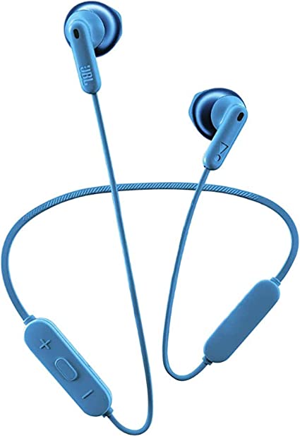 JBL TUNE 215BT - Wireless earbud headphones with Bluetooth 5.0, built-in microphone, and 16 hour battery life, in blue