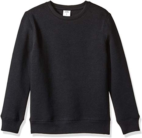 Amazon Essentials Boys' Big Crew Neck Sweatshirt