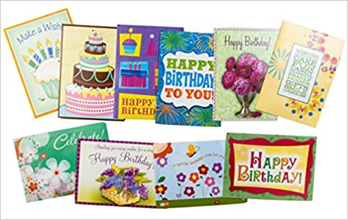 Pop-Up Birthday Cards: (Includes 20 Cards)