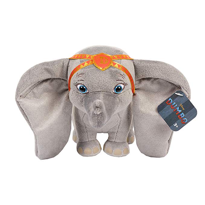 Dumbo 53302 Live Action Plush with Red Outfit, 6"