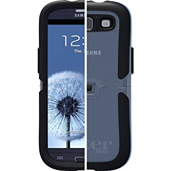 OtterBox Reflex Series Case for Samsung Galaxy S III - Retail Packaging - Clear/Black (Discontinued by Manufacturer)