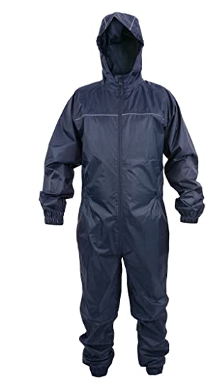 DRY KIDS Adults Waterproof All in One Rainsuit Ideal Wet Weather Gear