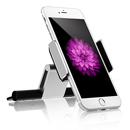 Car Phone Holder, EPOLLO CD Slot Car Cell Phone Mount Universal Car Rotating Cradle Stable Stand for iPhone7/7 Plus/SE/6s/6Plus/6, Samsung Galaxy S6/S5 And Other Smartphones