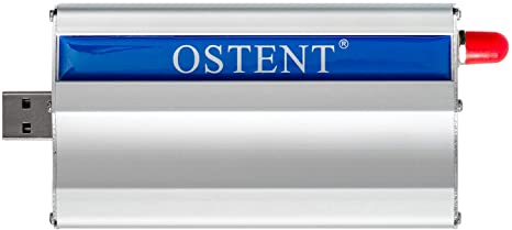 OSTENT Quad-Band GSM GPRS Modem with Wavecom Q24PLUS Module USB Interface TCP/IP SMS MMS