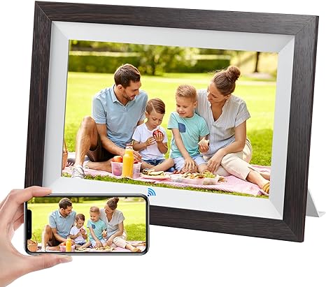 KODAK 10.1 Inch WiFi Digital Picture Frame with 32GB Storage, Electronic Smart Digital Photo Frame 1280x800 IPS Touch Screen, Auto-Rotate, Share Moments Instantly via KODAK App from Anywhere Anytime