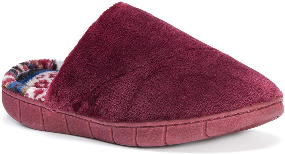 MUK LUKS Womens Gretta Clog Style Slippers