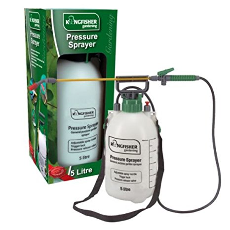 5L Pump Action Pressure Sprayer - use with water, fertilizer or pesticides