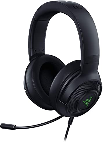 Razer Kraken X USB Digital Surround Sound Gaming Headset, Black, RZ04-02960100-R3M1