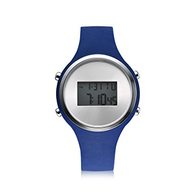 Bosymart Women's Silicone Strap Digital Sport Watch Jelly Watch