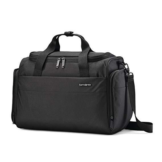 Samsonite Flexis Travel Duffel Bag Overnight, Jet Black, One Size