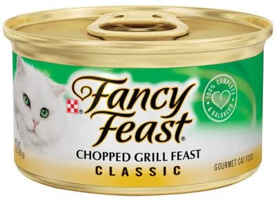 Classic Chopped Grill Feast Gourmet Chicken and Beef Wet Cat Food (3-oz can, case of 24)