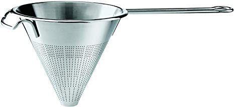 Rösle Stainless Steel Conical Strainer, Wire Handle, 7.1-inch