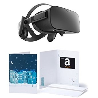 Oculus Rift - Virtual Reality Headset   $100 Amazon Gift Card