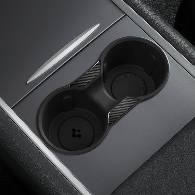 Spigen Center Console Cup Holder Insert Relaxed Grip (Up to Trenta Cups) Designed for Tesla Model 3 and Y 2023/2022