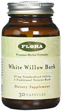 Flora - White Willow Bark Capsules - 30 count