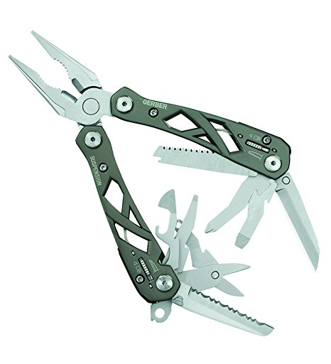 Gerber 04171 Suspension Butterfly Opening Multi-Plier, with Sheath