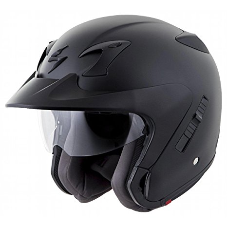 Scorpion EXO-CT220 Street Motorcycle Helmet (Matte Black, X-Large)