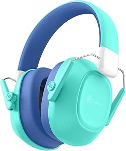 iClever Noise Cancelling Headphones for Kids, SNR 29dB Safety Noise Reduction Ear Muffs for Autism Sensory &Concentration Aid, Ear Hearing Protection for Fireworks/Event/Monster Truck/Concert