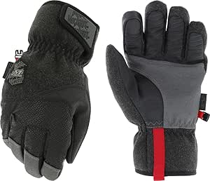 Mechanix Wear: ColdWork WindShell Winter Work Gloves, Wind Resistant, Equipped with PrimaLoft Insulation, Touch Capable Winter Gloves, For Moderate Cold Weather (Black, Small)