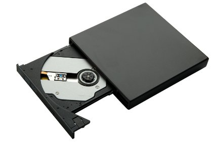 External DVD Drive-SZYIKUER USB 2.0 Portable DVD/CD-RW Drive Burner-Drive-Write For Desktop And Laptop-Black