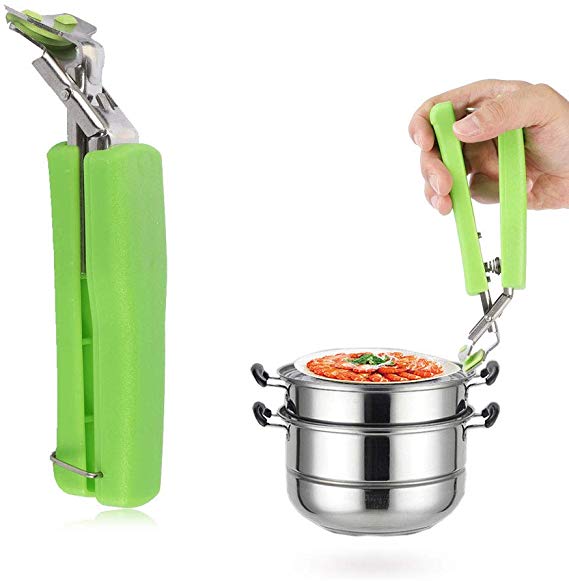 Bowl Gripper Retriever Tongs Clip Kitchen Pot Pan for Hot Dishs and Cold Plate,Tray，Instant Pot, Microwave