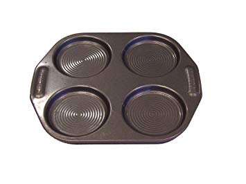 Circulon Bakeware Steel 4 Cup Non-Stick Yorkshire Pudding Tin - Grey