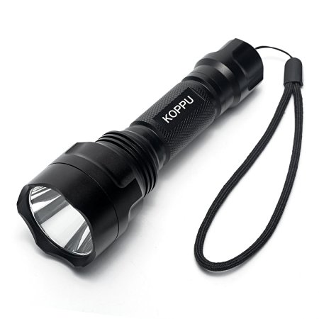 LED flashlight- Super bright high Lumens Ultra Bright 5 Modes CREE XML T6 black Portable Outdoor Water Resistant Torch For Hiking, Camping, Emergency