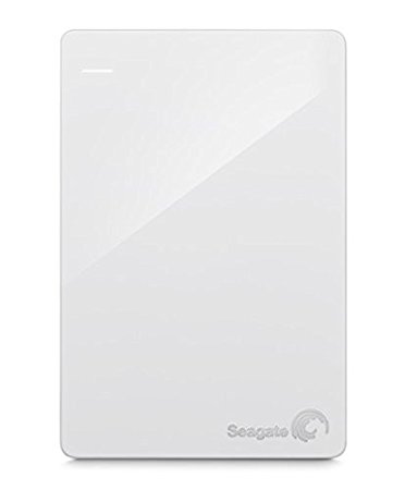 Seagate STDR2000306 Backup Plus Slim 2TB USB 3.0 Portable Hard Drive - White