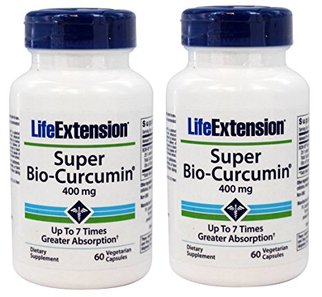 Super Bio Curcumin 400 mg - 60 ct (Pack of 2)