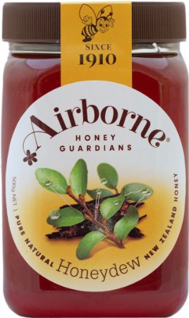 Airborne New Zealand Beech Forest Honeydew Honey 500g  1785oz