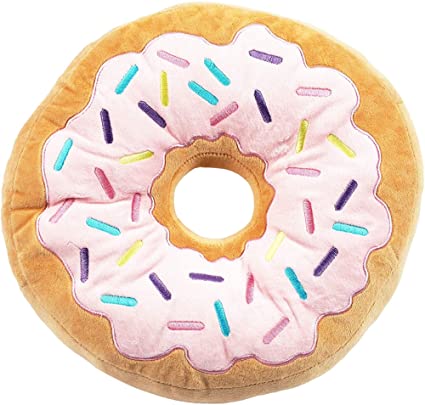 Donut Plush, Novelty Throw Pillow (13 Inches)